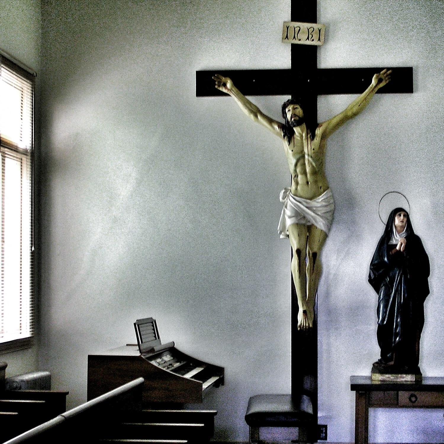 Crucifix in a monastery